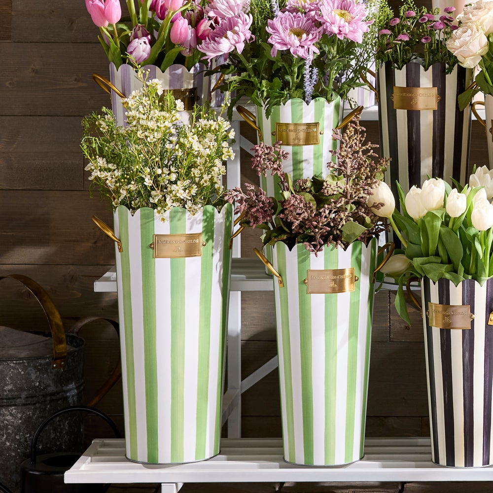 Flower Buckets, Set of 3