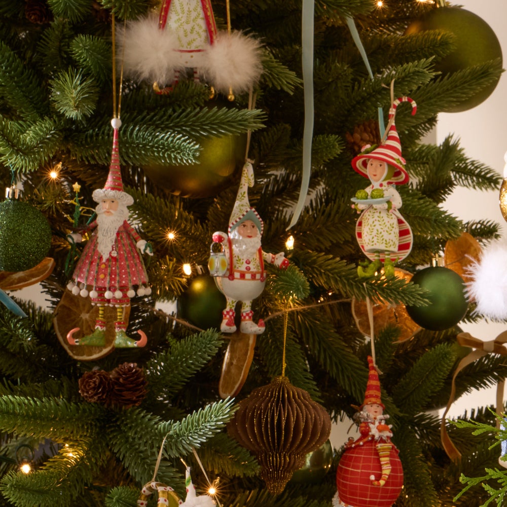 Patience Brewster Dash Away Santa's Lantern Elf Ornament