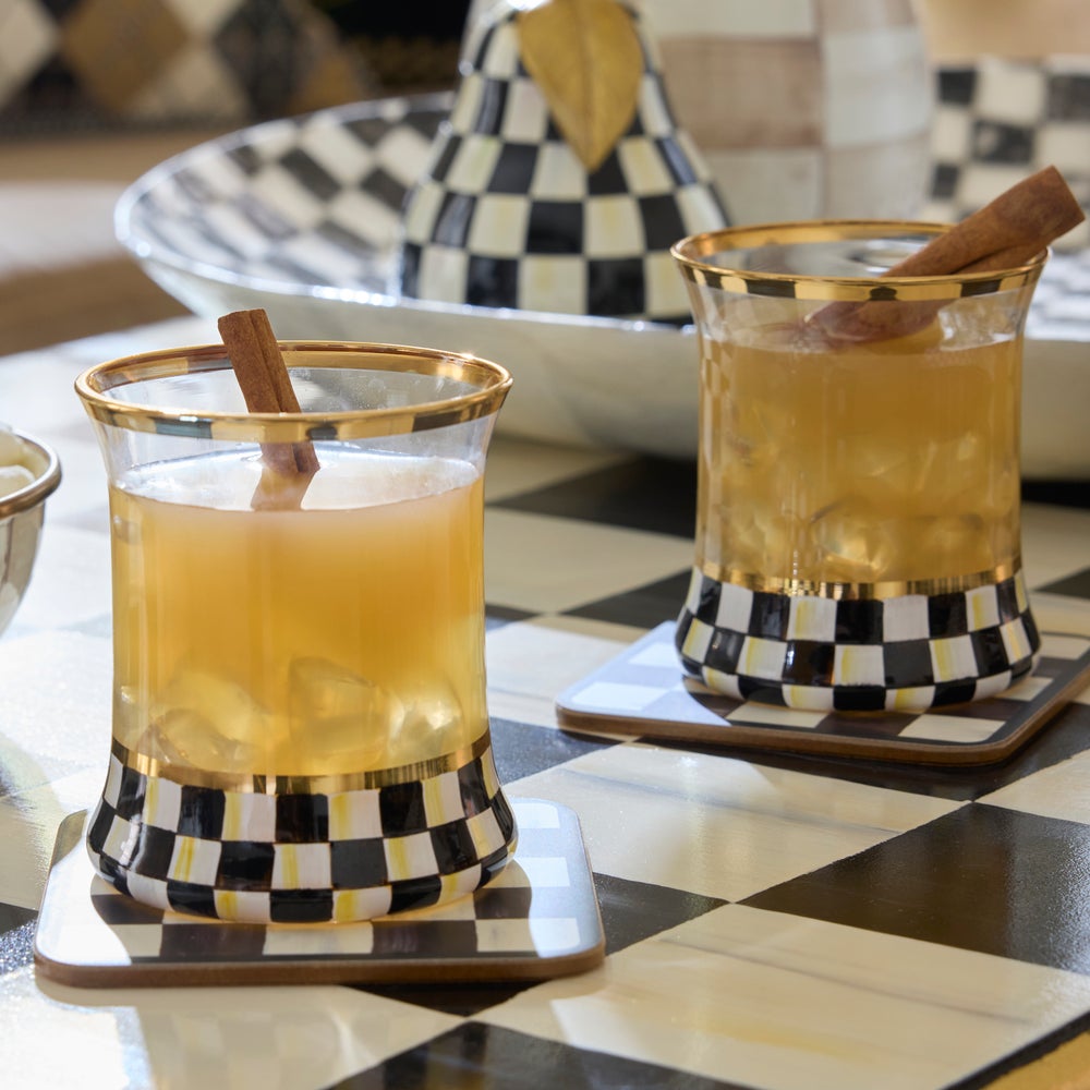 Cork Back Coasters, Set of 4