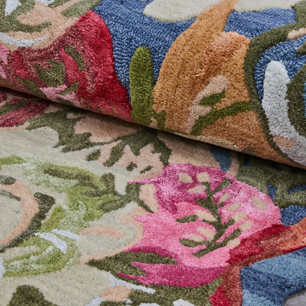 Sea Garden Floral Rug