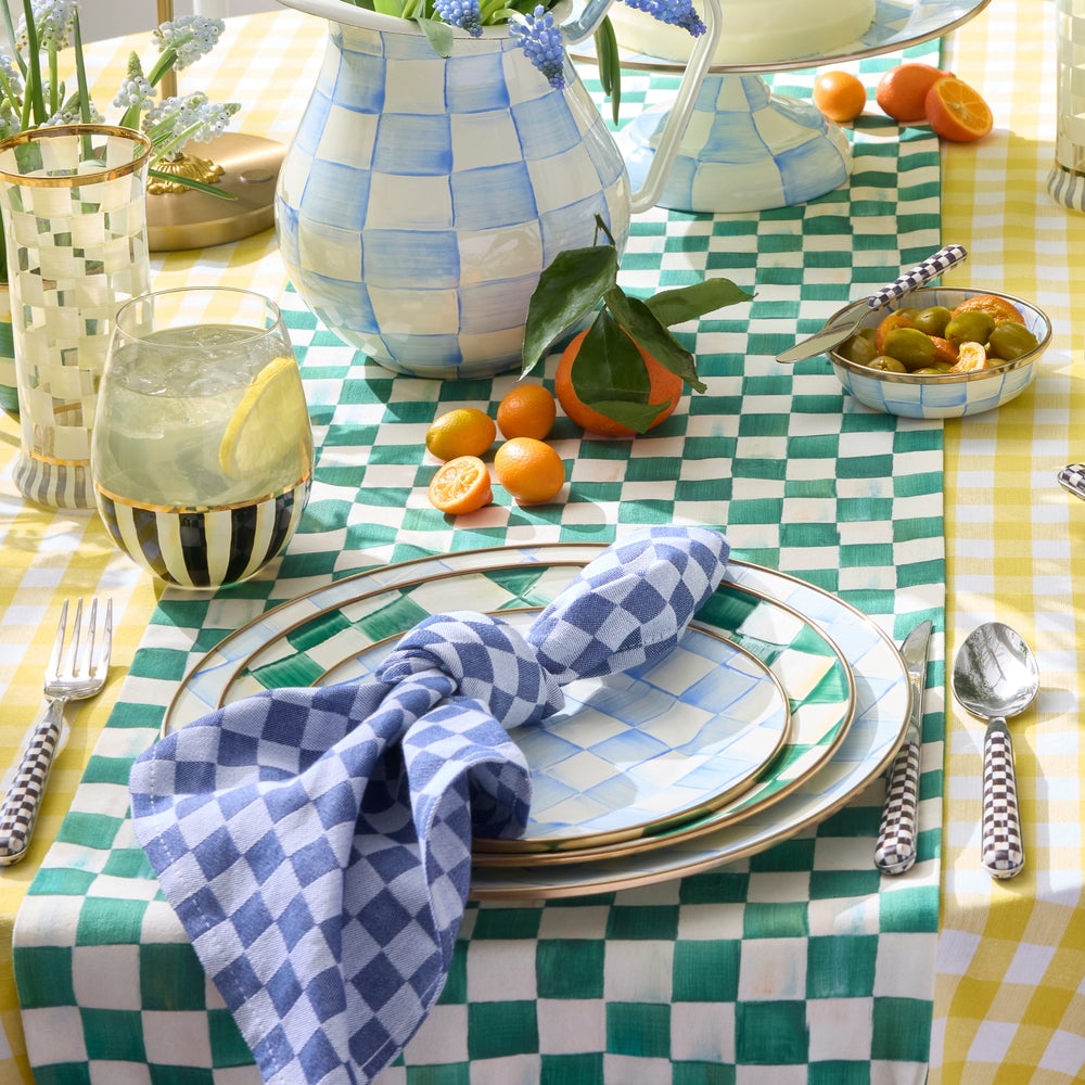 Sky Check Dinnerware