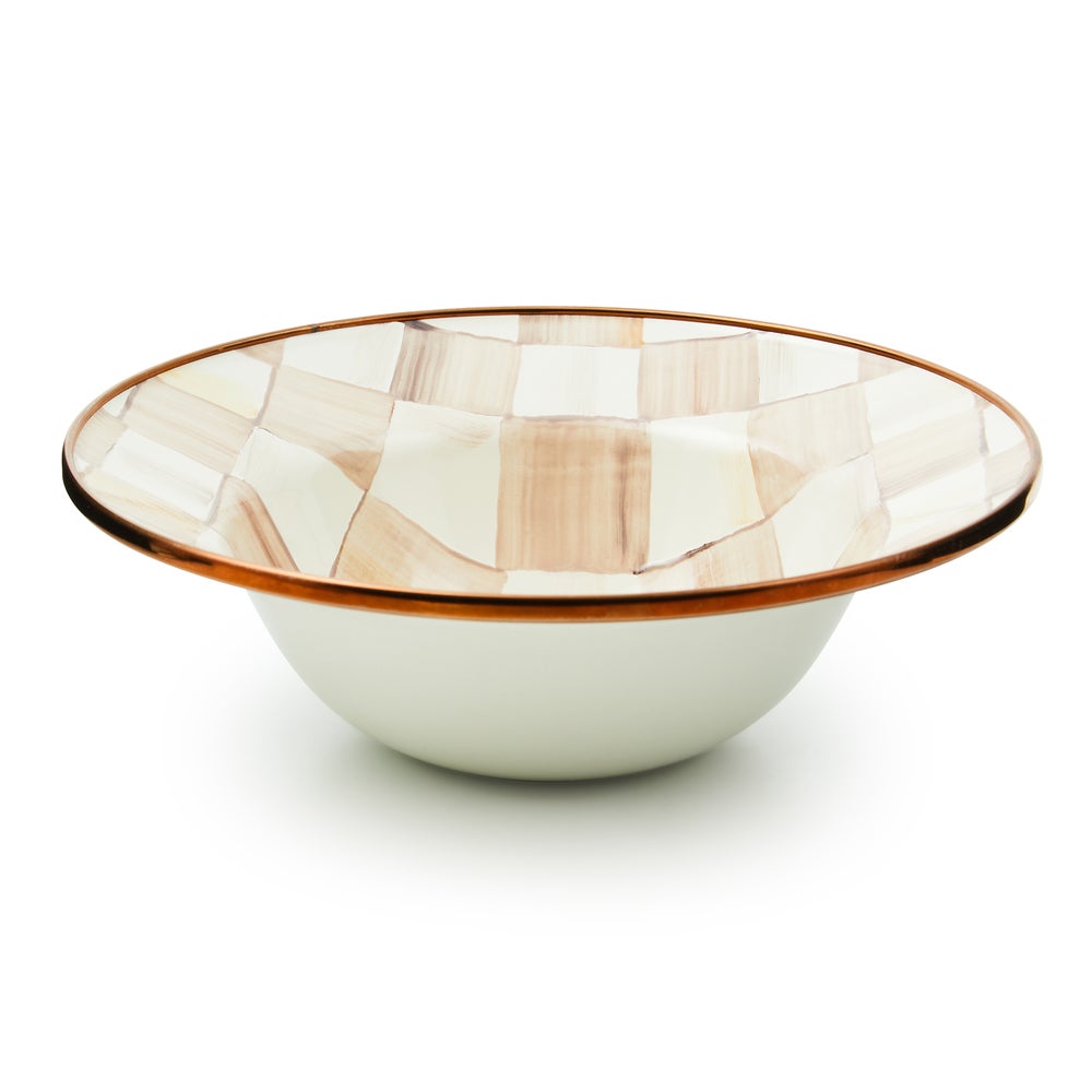 Enamel Breakfast Bowl