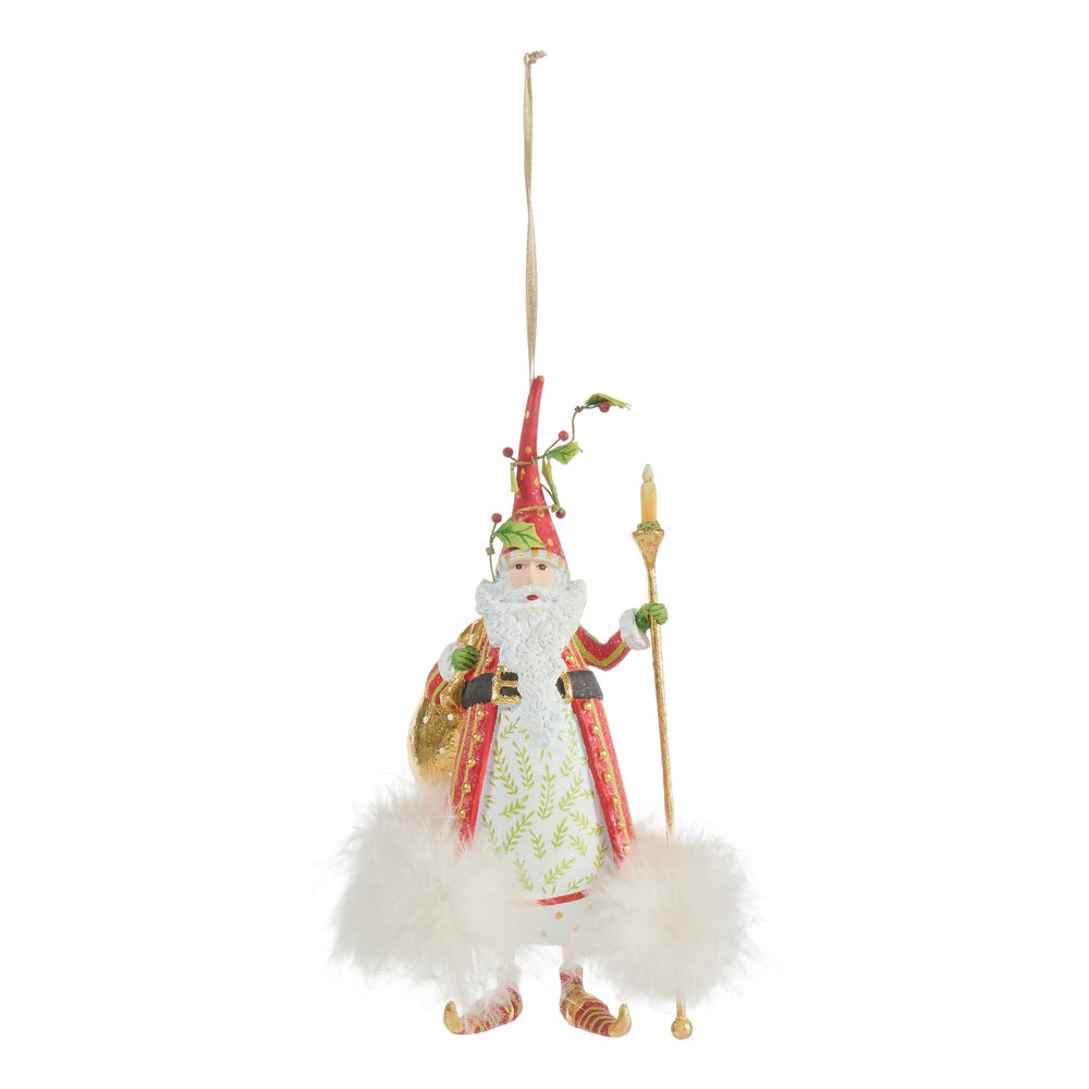 Patience Brewster Dash Away Nicholas Santa Ornament