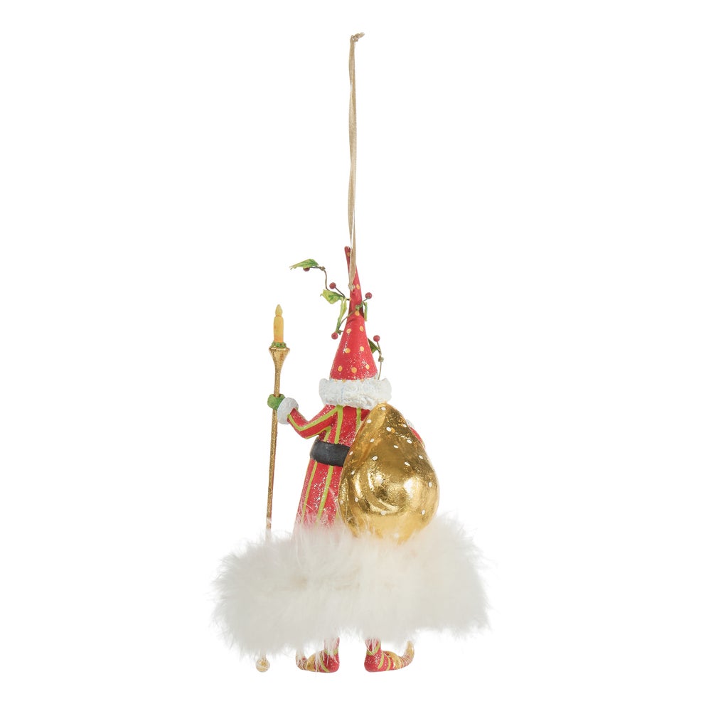 Patience Brewster Dash Away Nicholas Santa Ornament