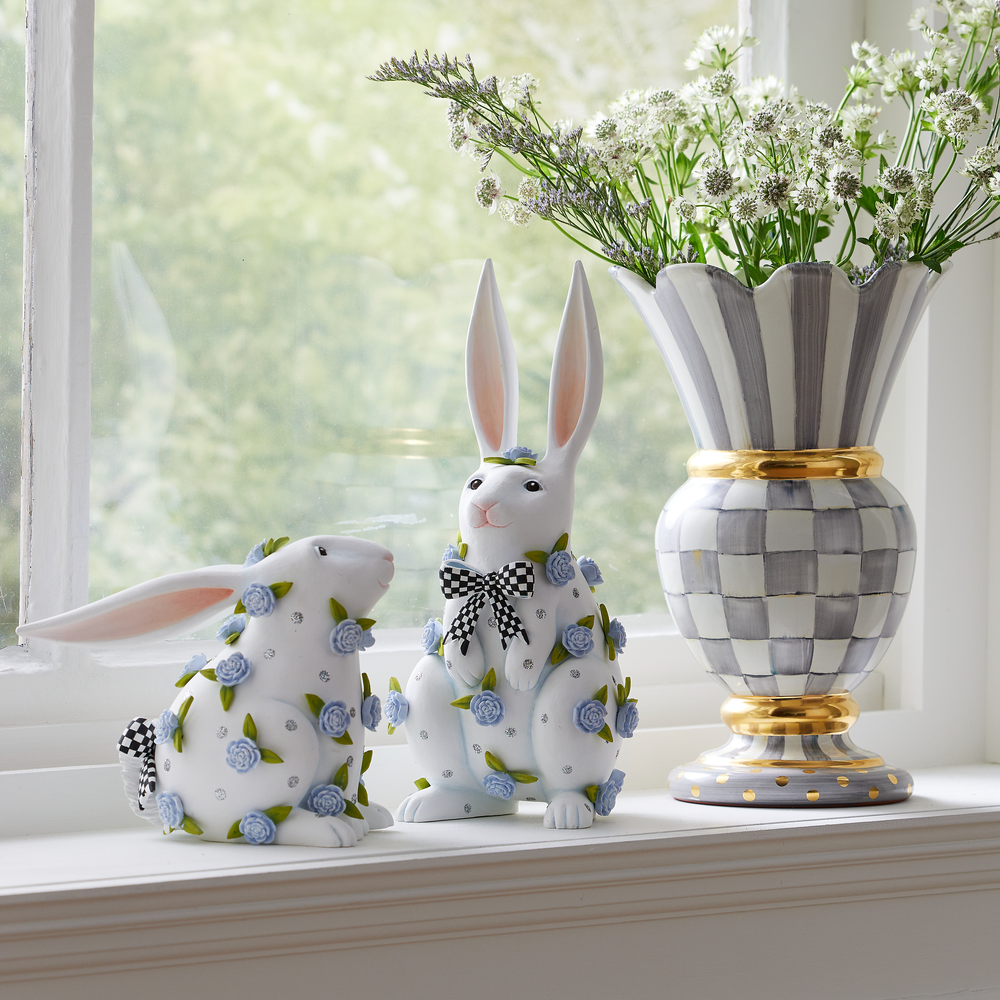 Patience Brewster Periwinkle Peony Rabbit