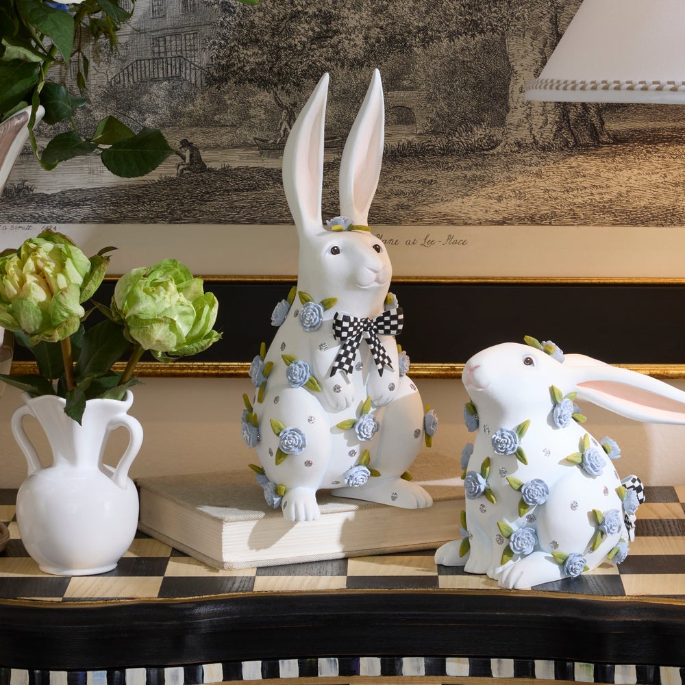 Patience Brewster Periwinkle Peony Rabbit
