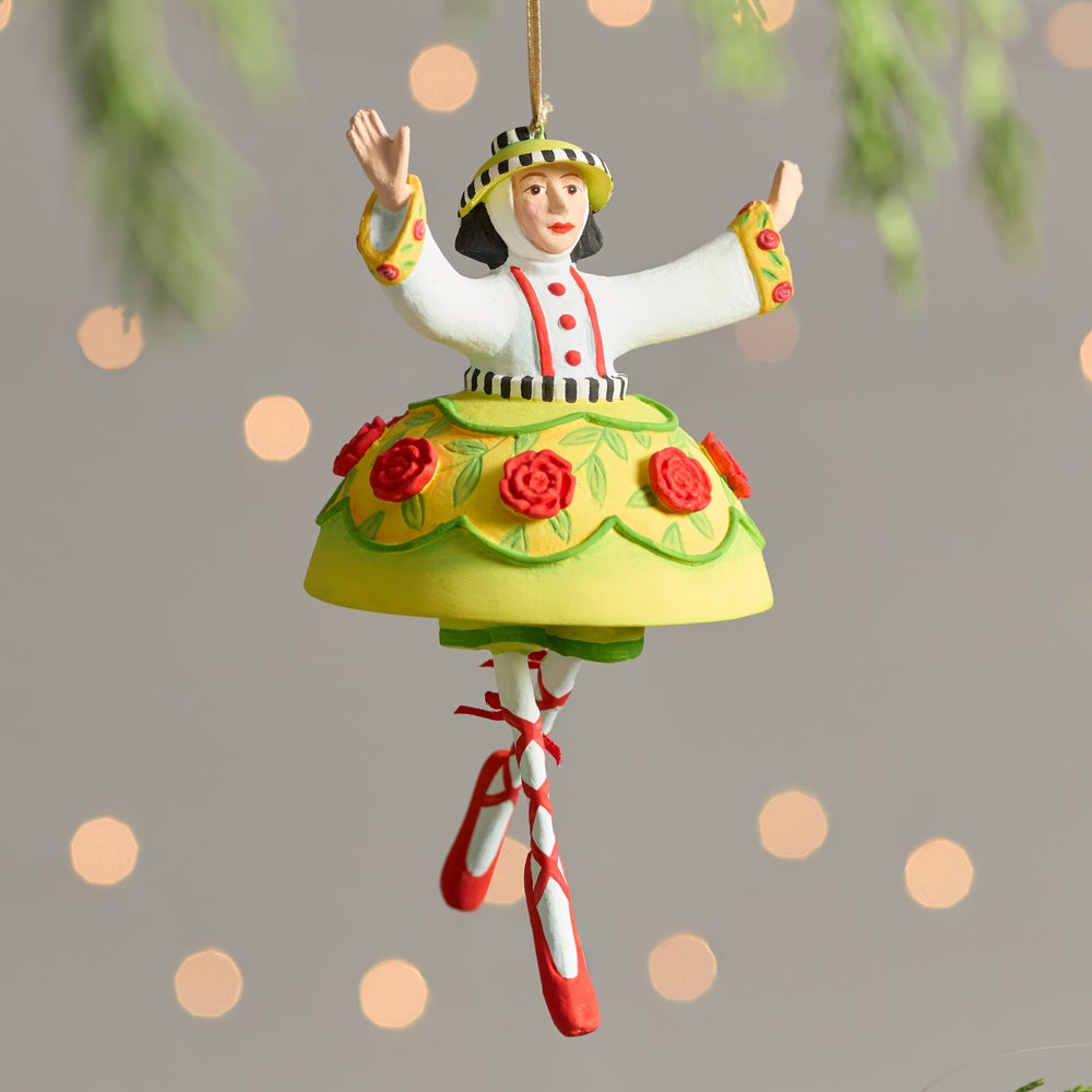 Patience Brewster Nutcracker Suite Chinese Teacup Ornament