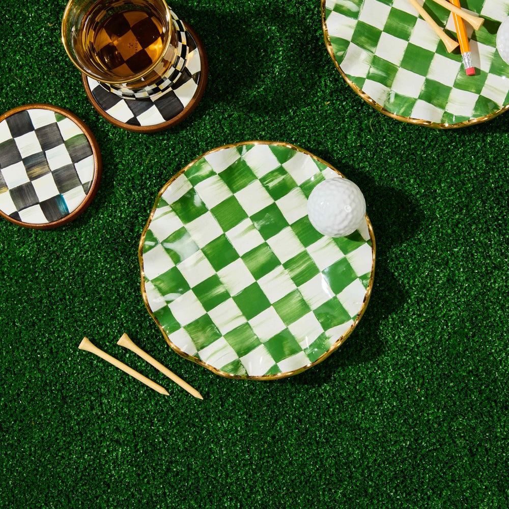 Putting Green Ceramic Dish