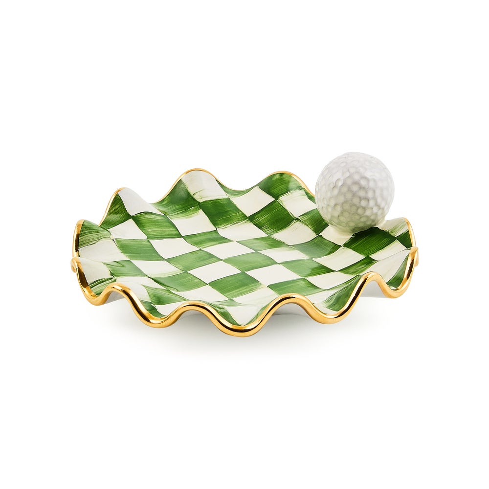 Putting Green Ceramic Dish