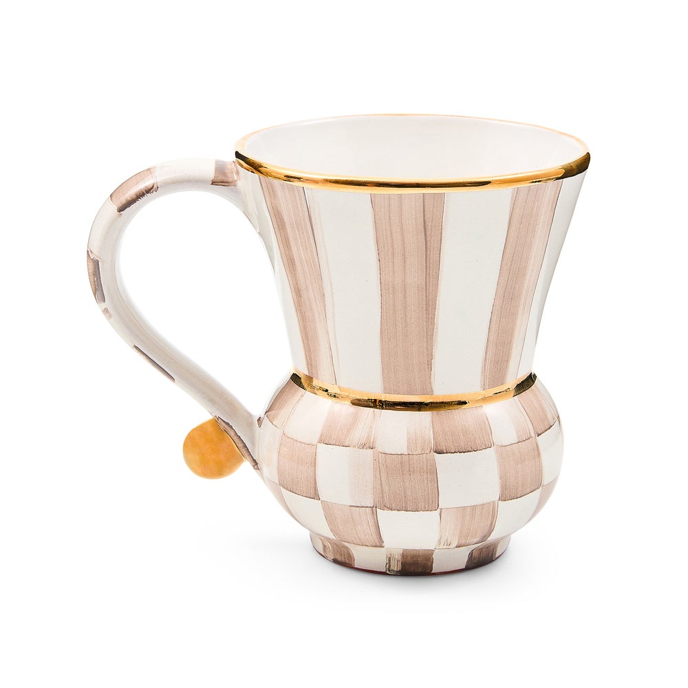 Check Ceramic Mug