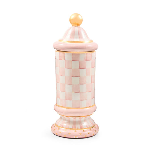Rosy Check Ceramic Canister