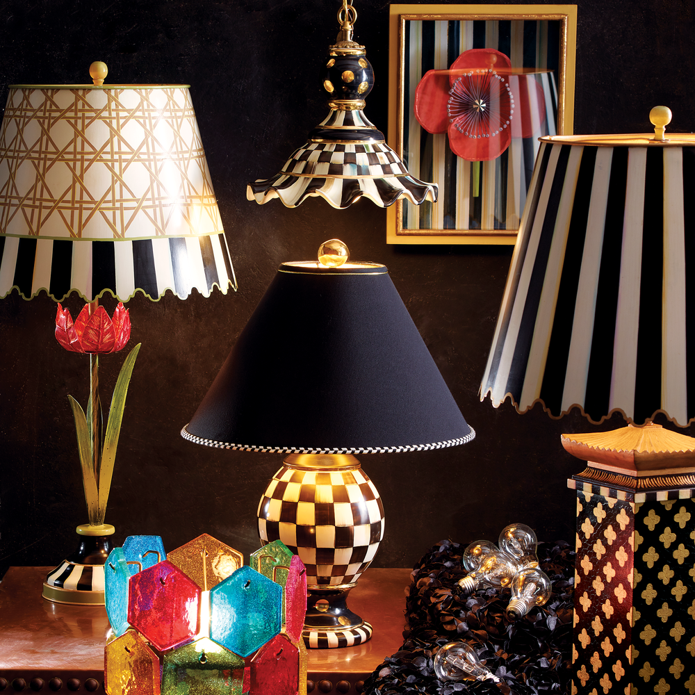 Check Ceramic Pendant Lamp