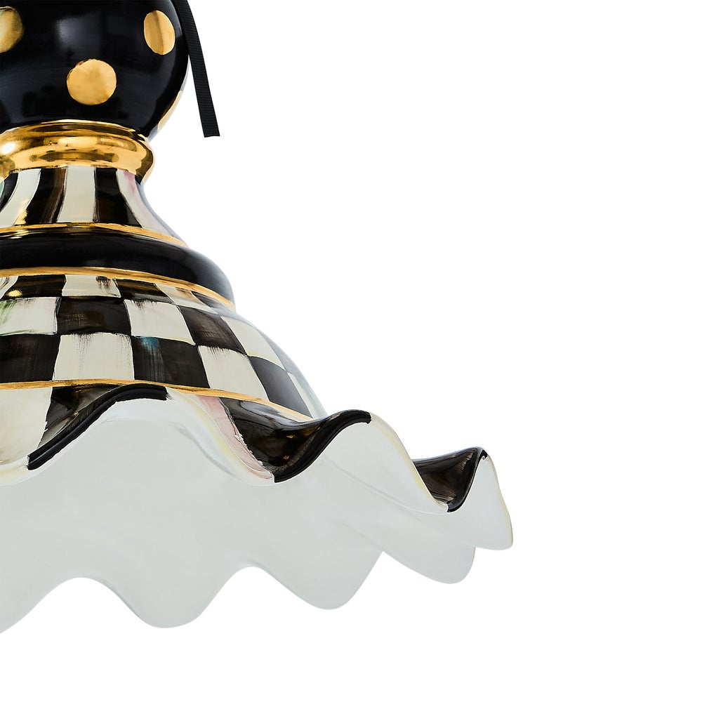 Check Ceramic Pendant Lamp