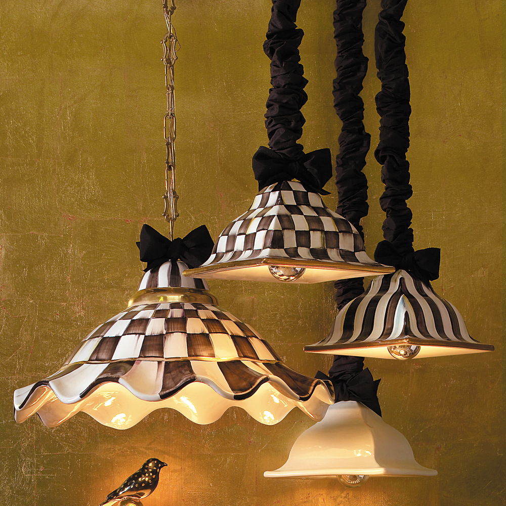 Fluted Hanging Lamp