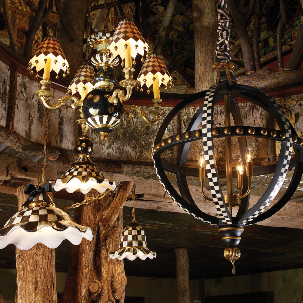 Fluted Hanging Lamp