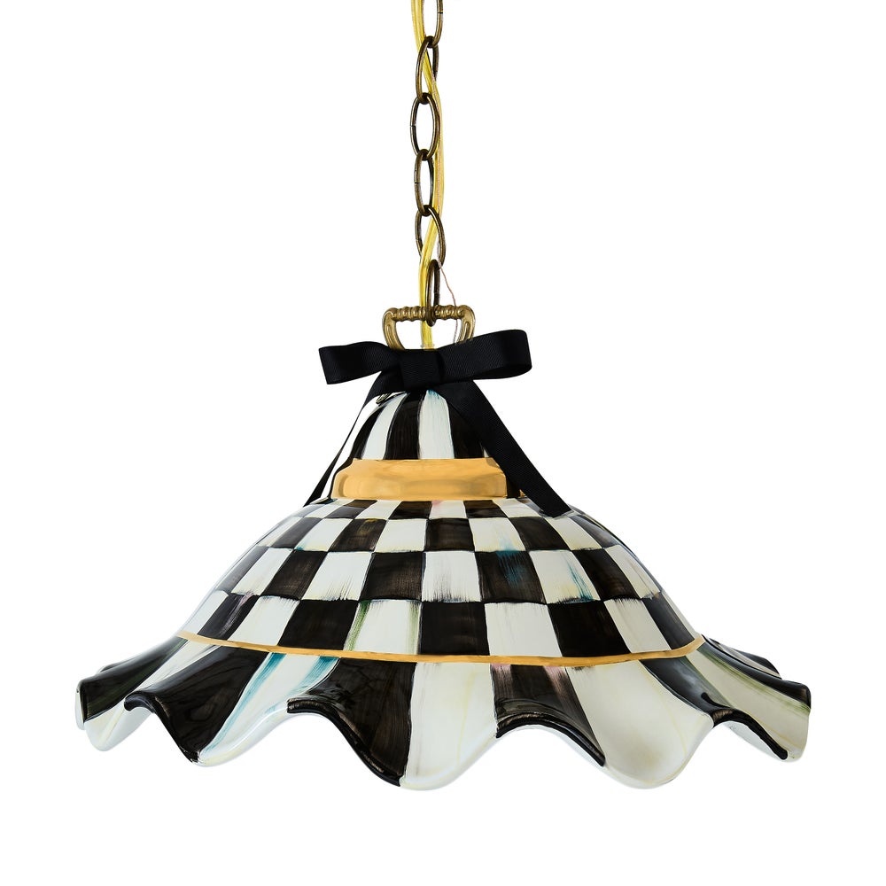 Fluted Hanging Lamp