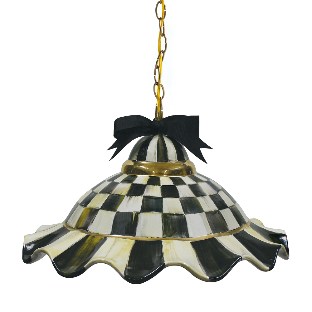 Fluted Hanging Lamp