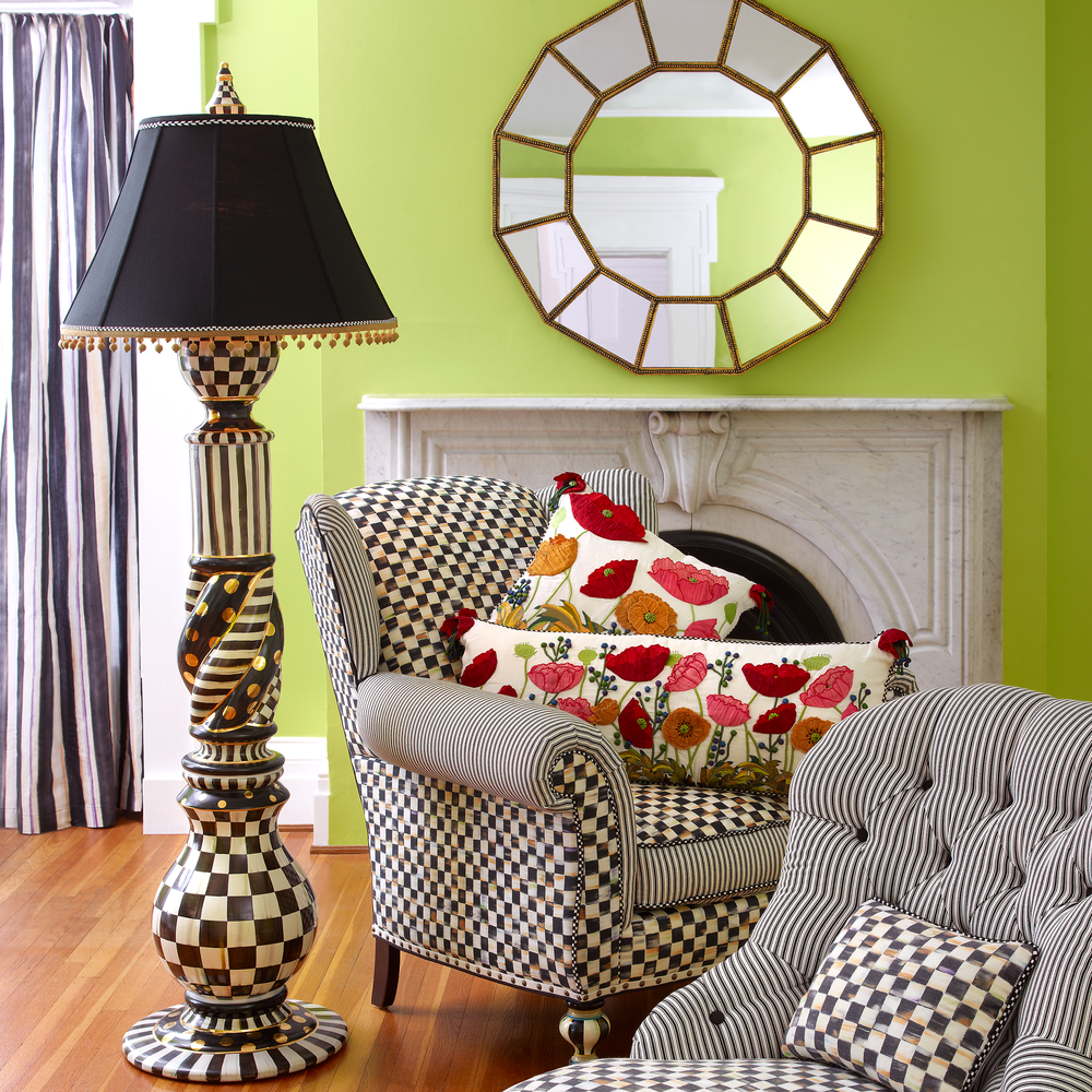 Check Ceramic Floor Lamp