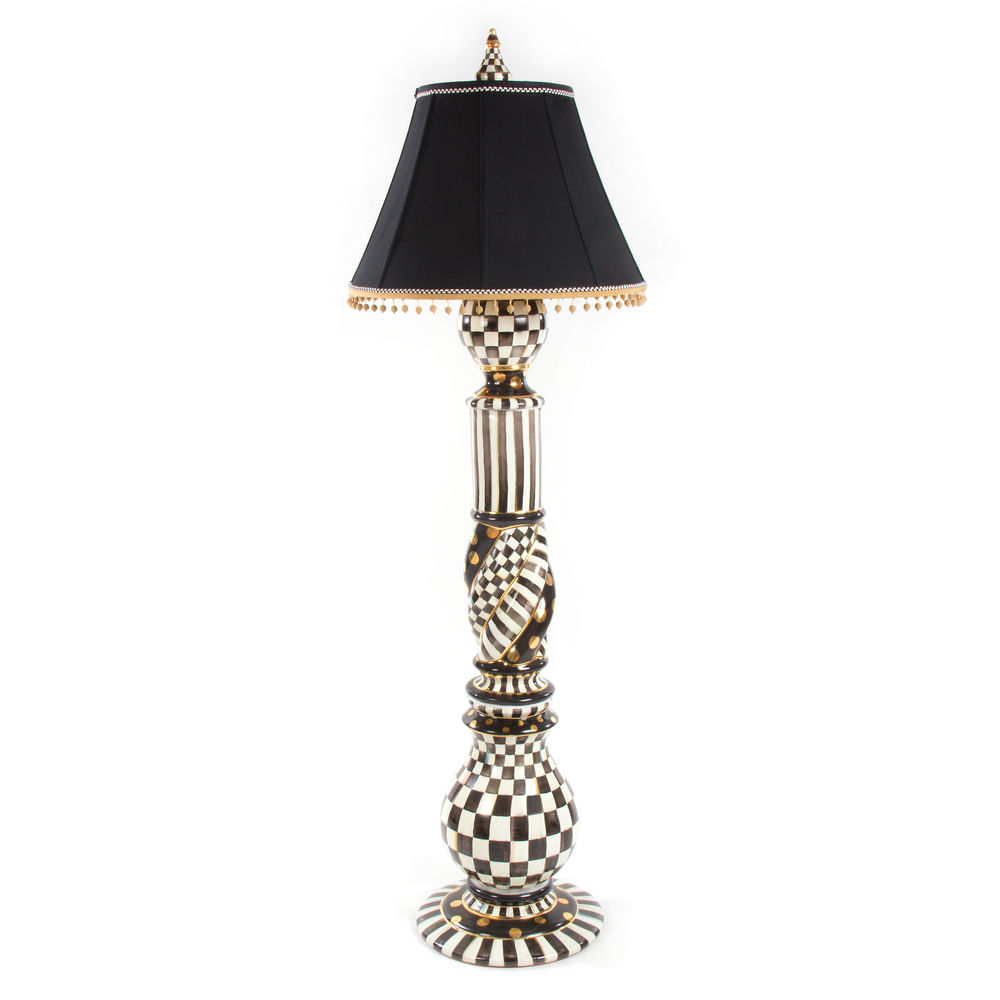 Check Ceramic Floor Lamp