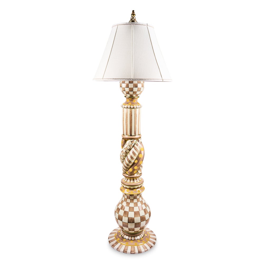 Check Ceramic Floor Lamp