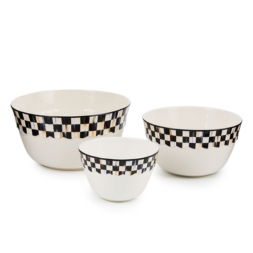 Check Everyday Mixing Bowls, Set of 3