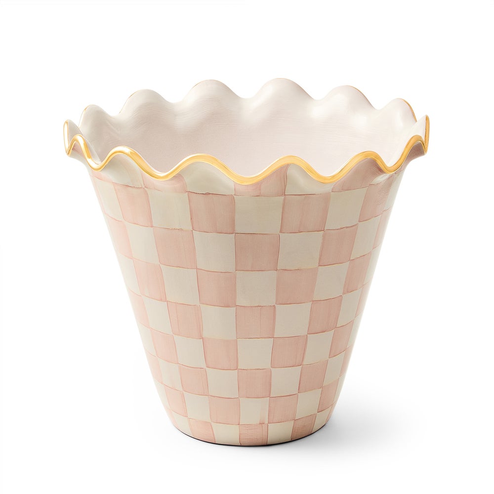 Check Ceramic Jumbo Garden Pot