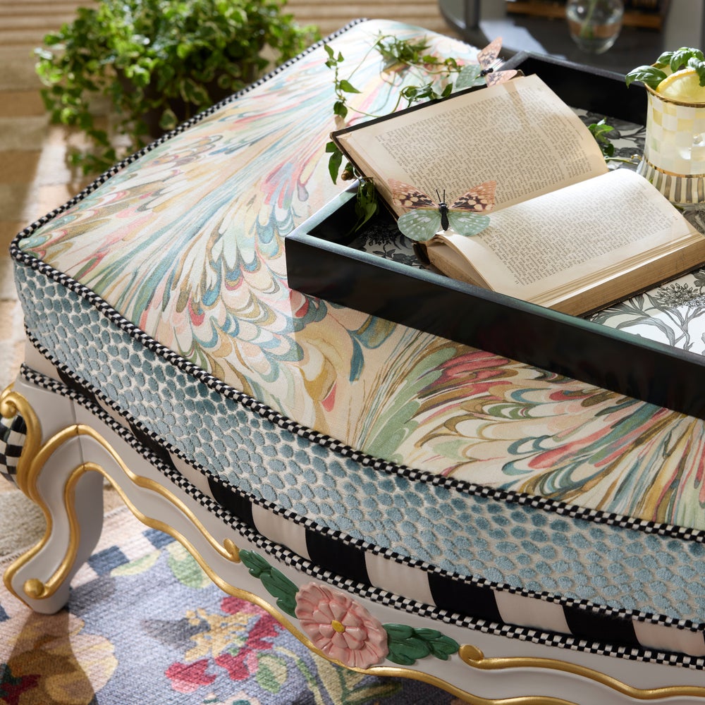Storybook Upholstered Ottoman