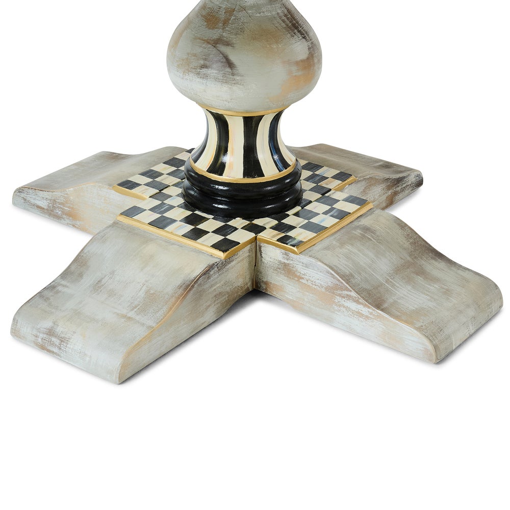Tuscan Farm Round Pedestal Table