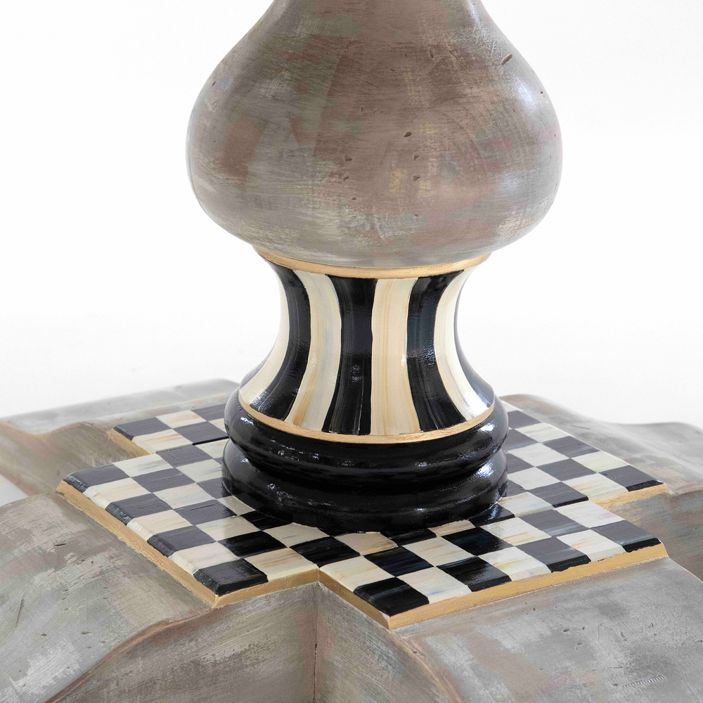 Tuscan Farm Round Pedestal Table