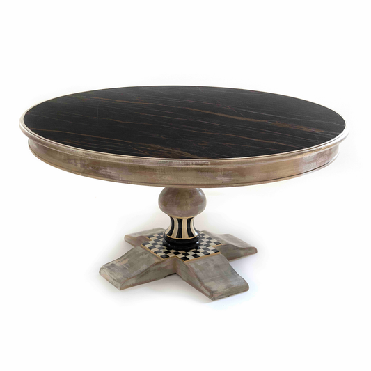 Tuscan Farm Round Pedestal Table