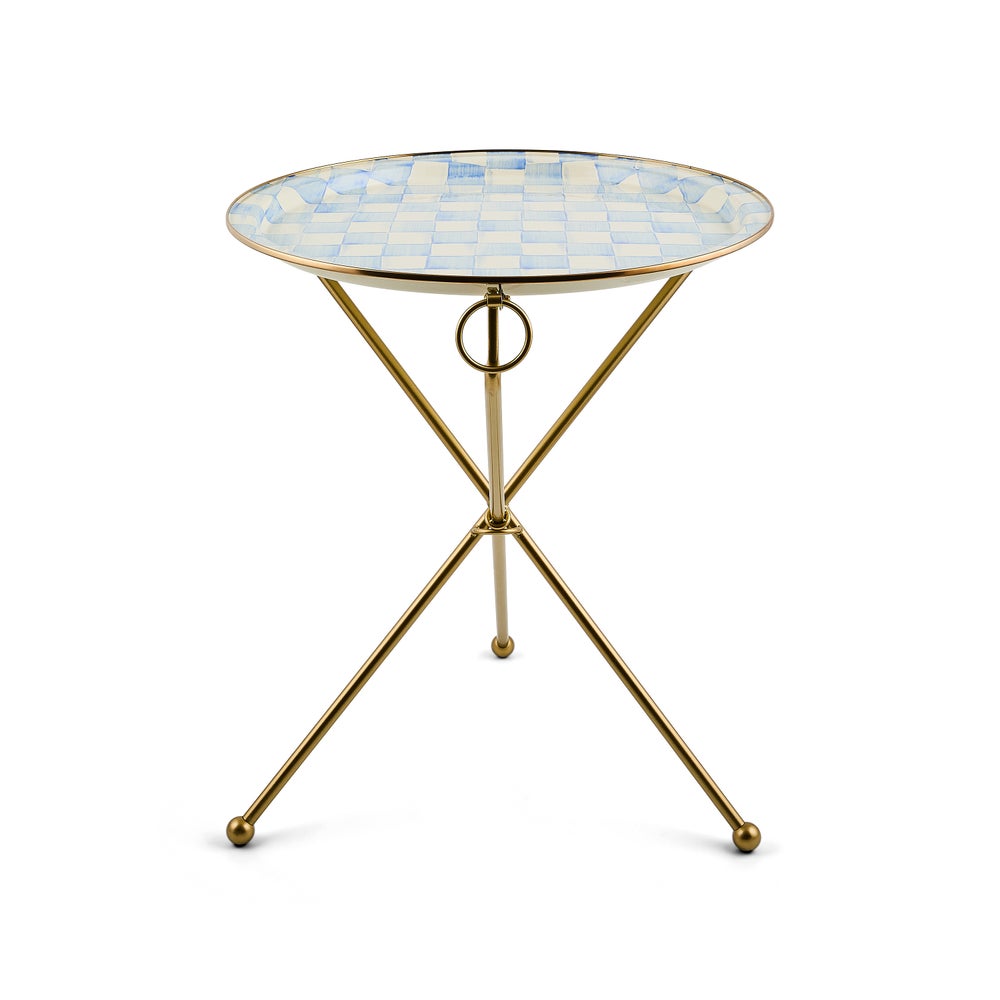 Enamel Tilt Accent Table