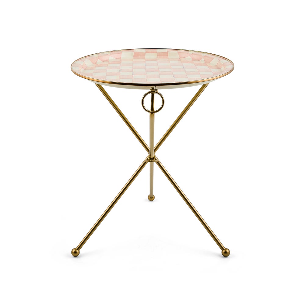 Enamel Tilt Accent Table