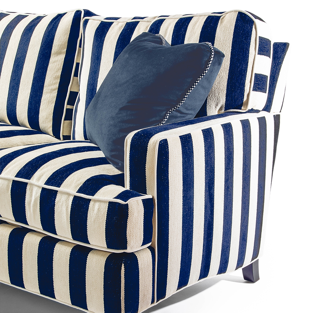 Marquee Navy Stripe Furniture Collection