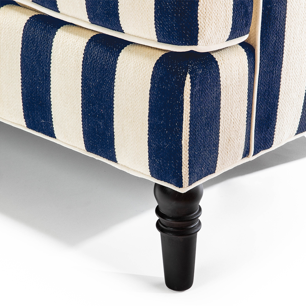Marquee Navy Stripe Furniture Collection