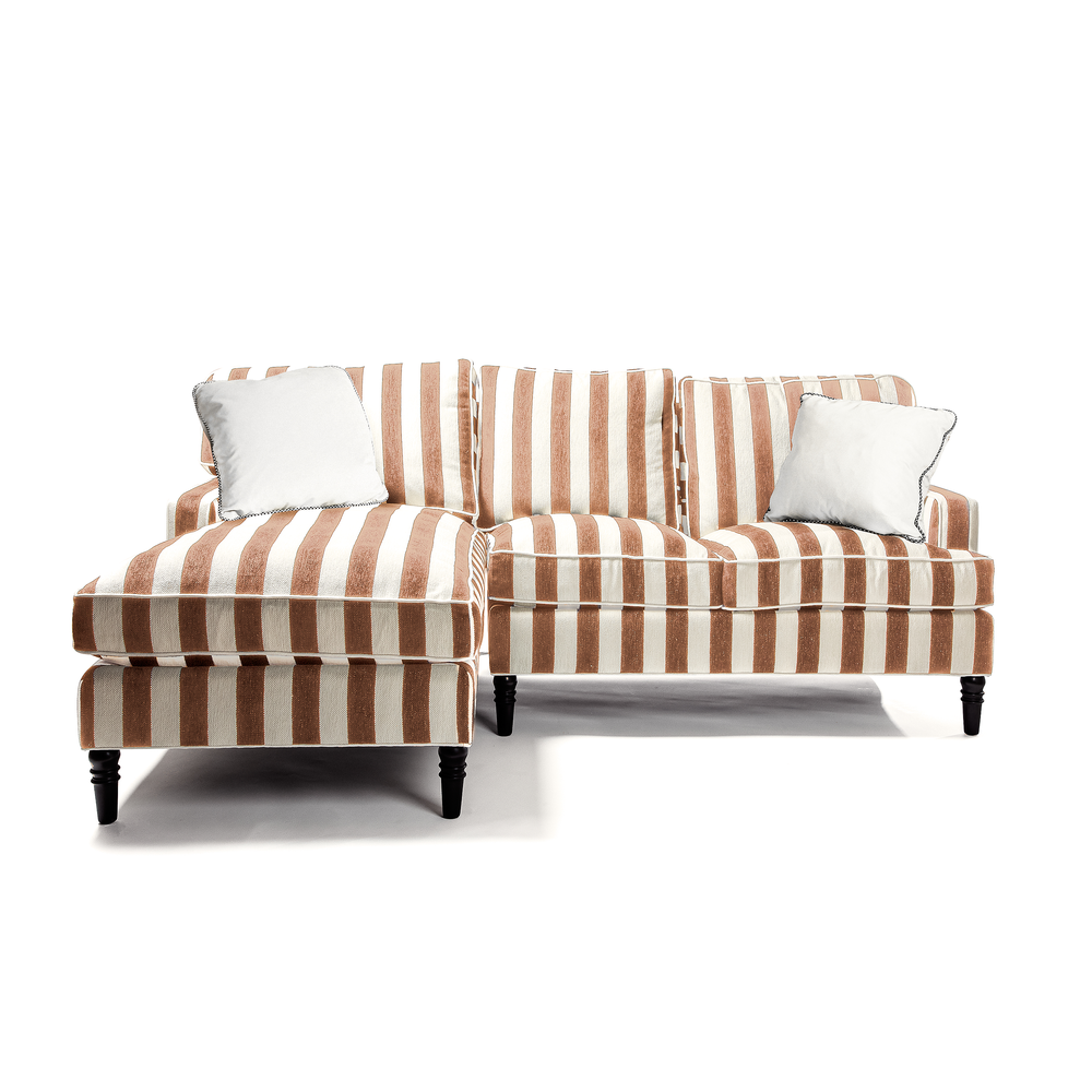 Marquee Brown Stripe Furniture Collection