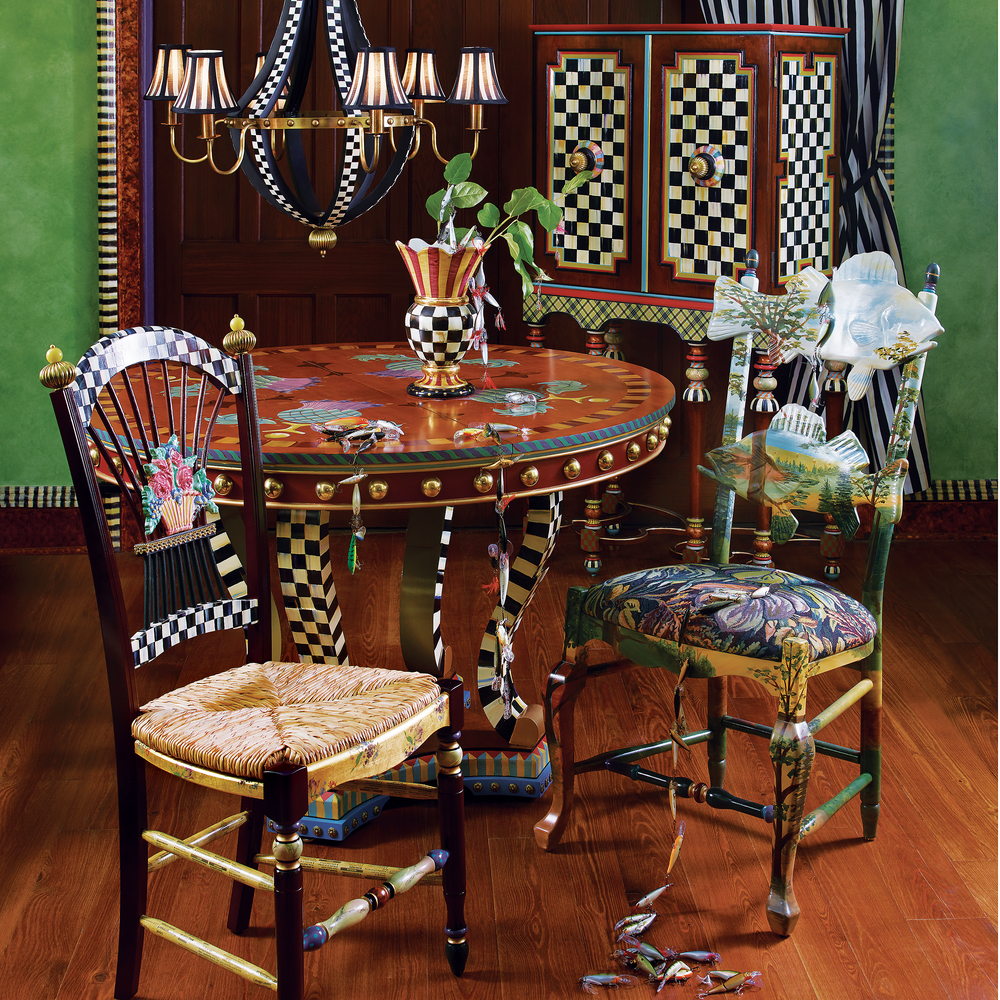 Flower Basket Side Chair