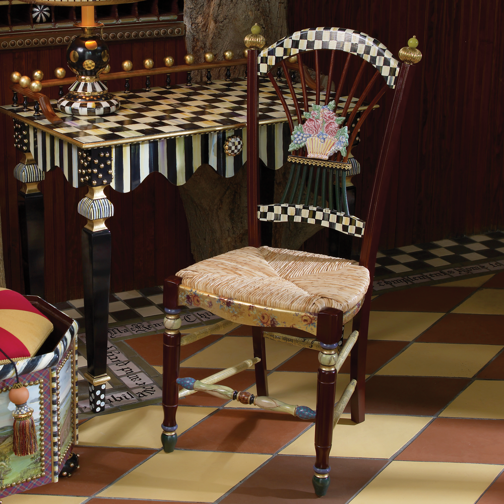 Flower Basket Side Chair