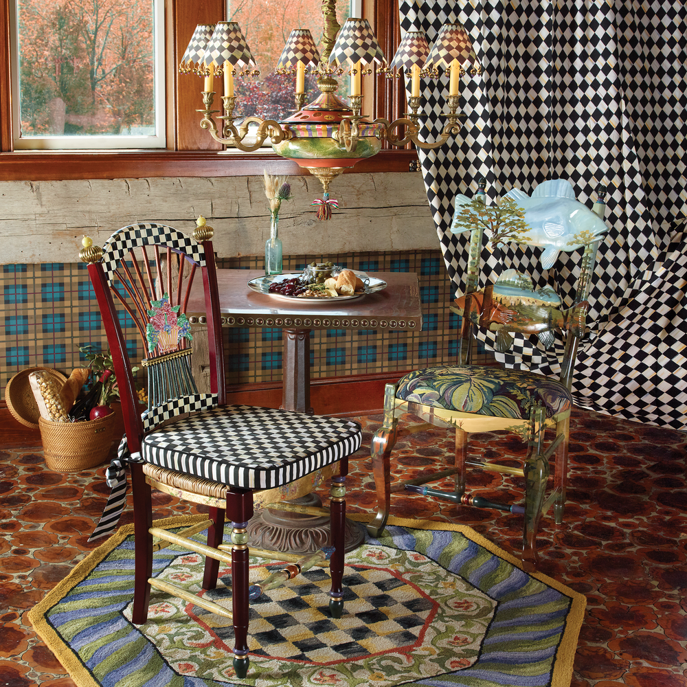 Flower Basket Side Chair