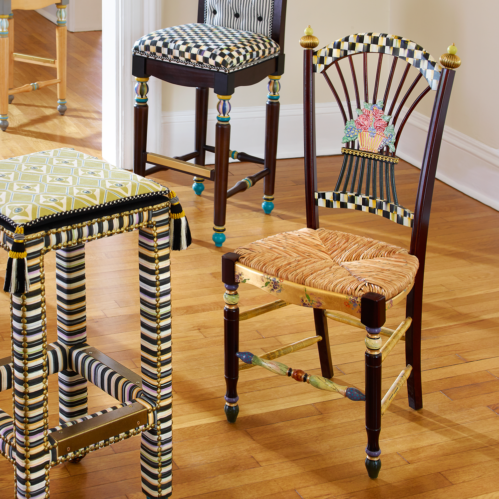 Flower Basket Side Chair