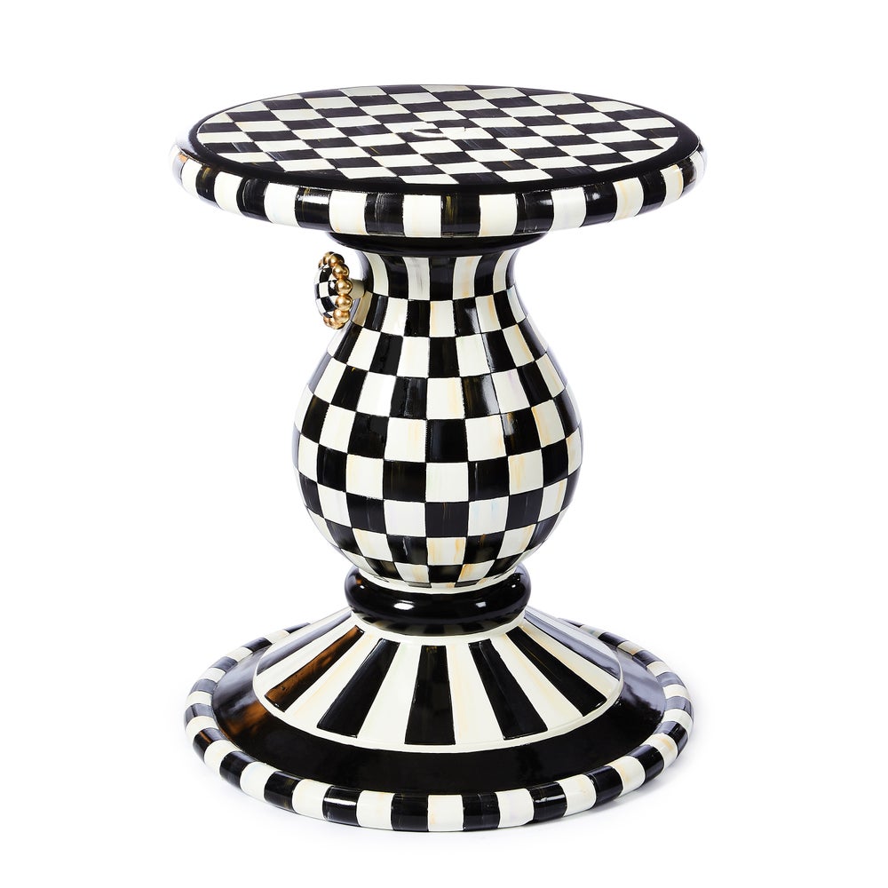 Outdoor Umbrella Stand Side Table