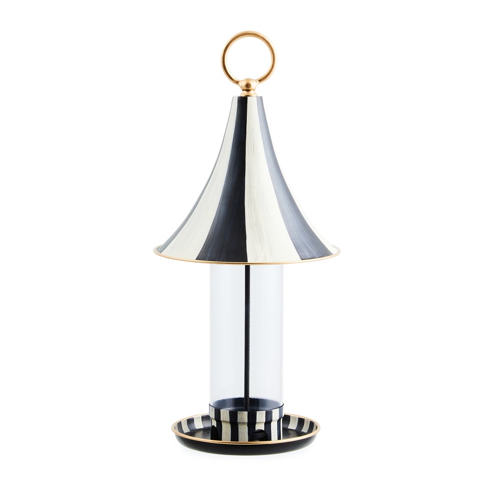 Stripe Bird Feeder