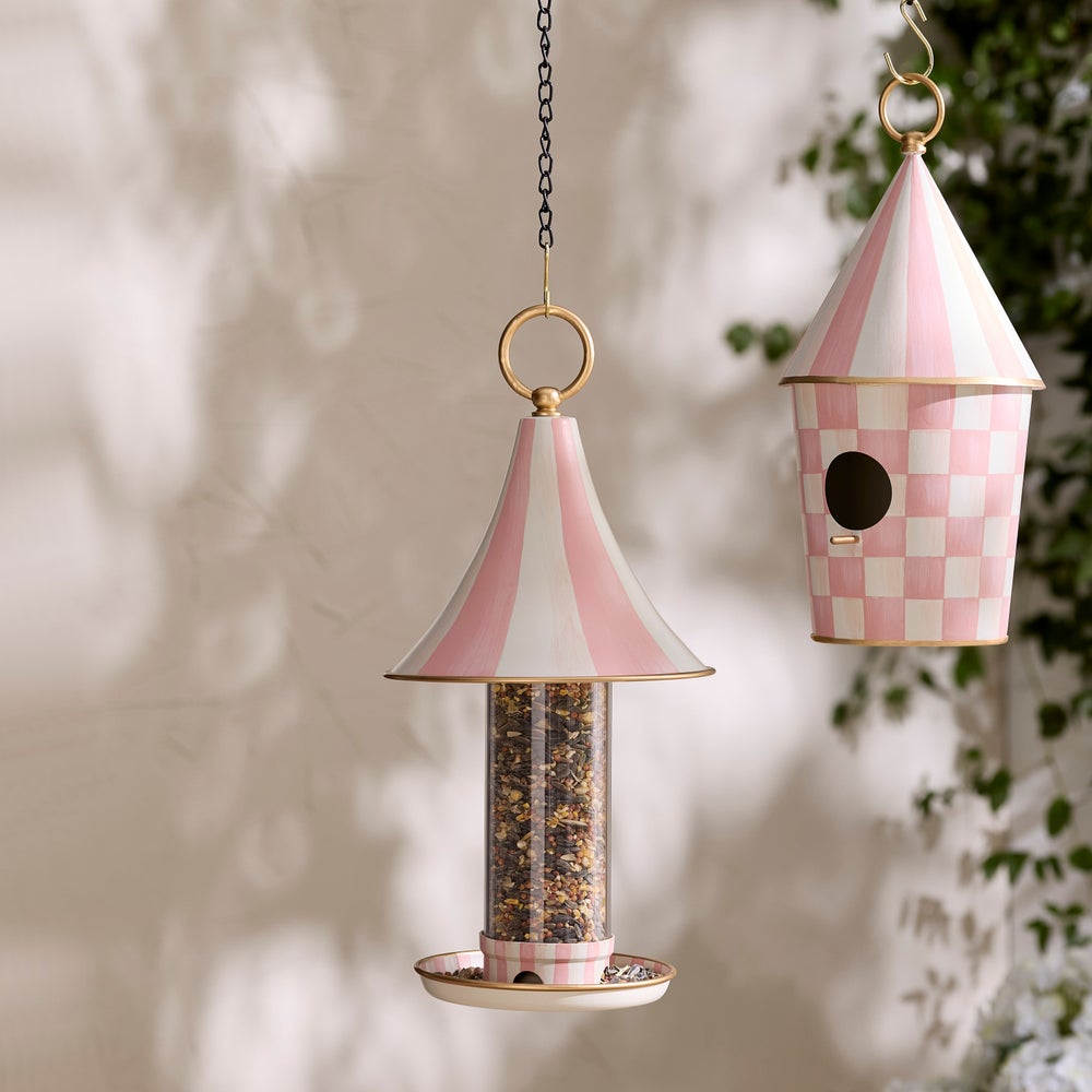 Stripe Bird Feeder