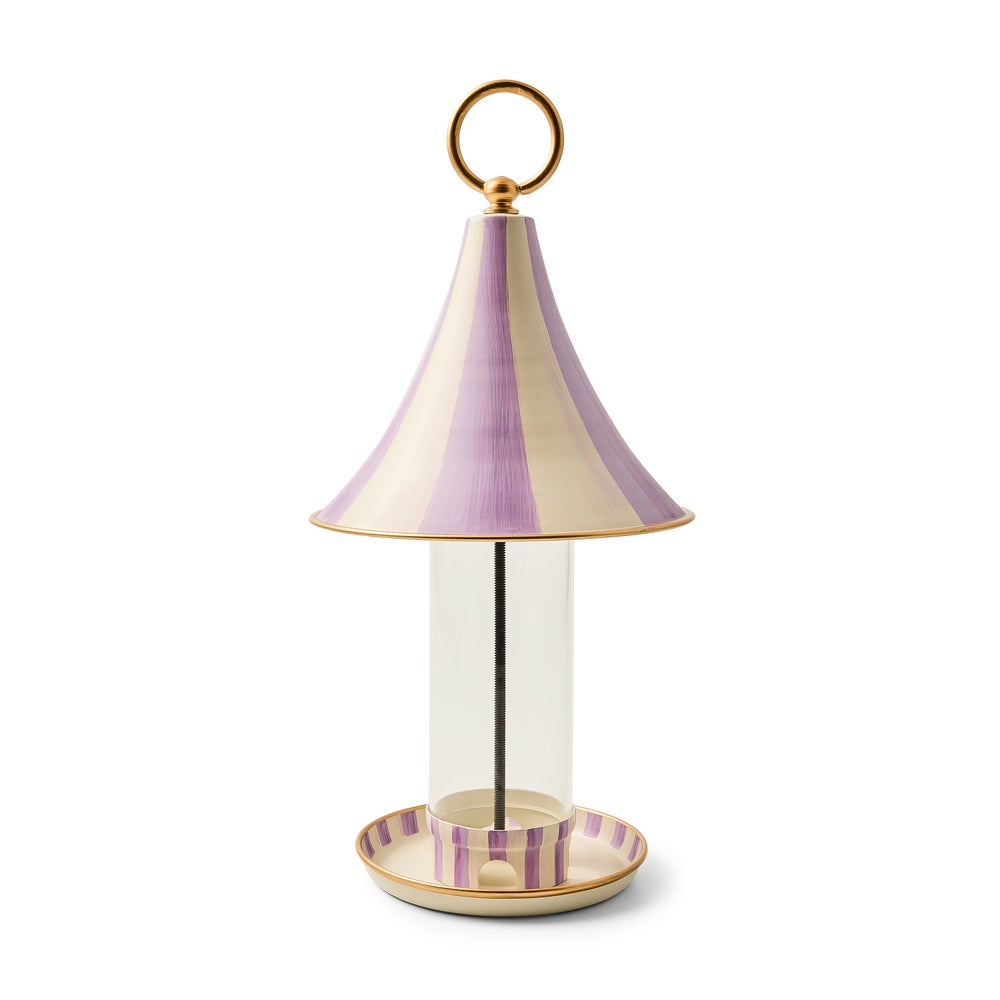 Stripe Bird Feeder