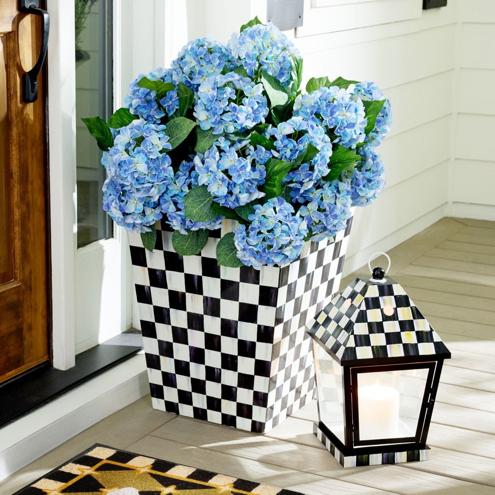 Courtly Check Planter