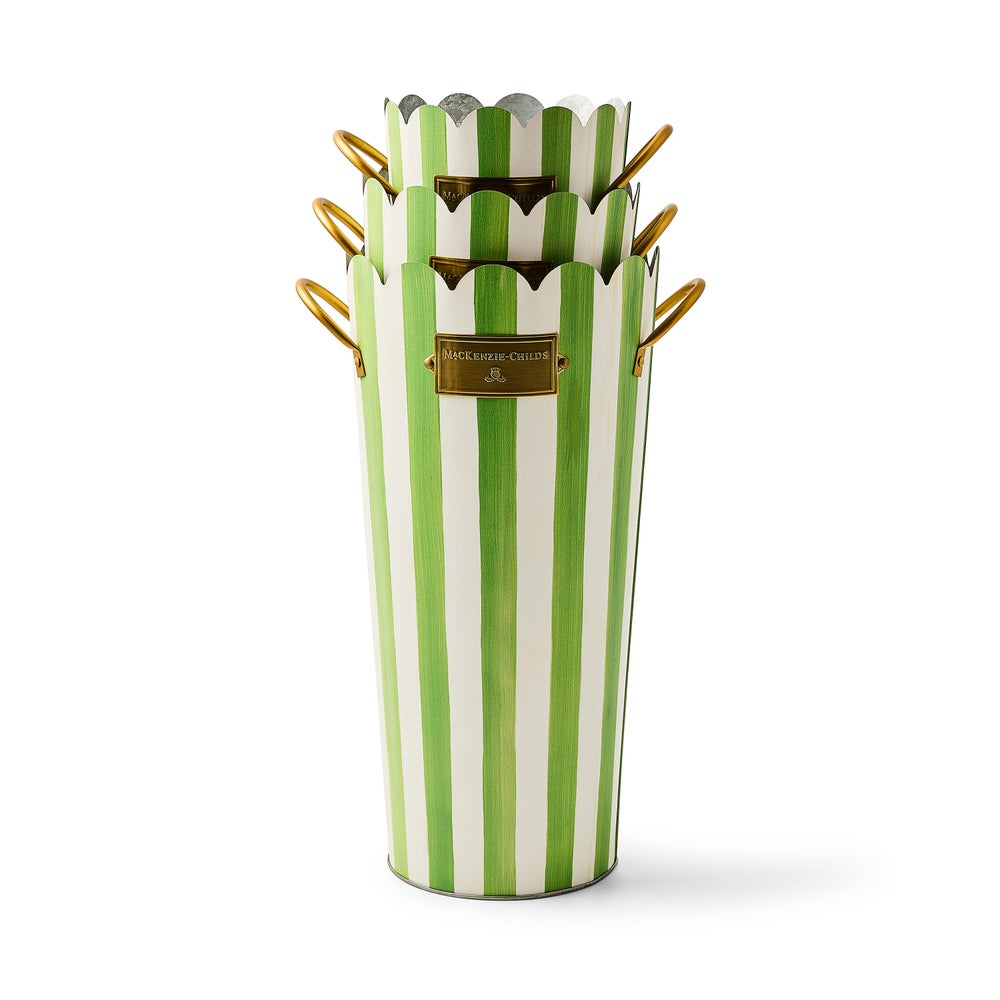 Flower Buckets, Set of 3