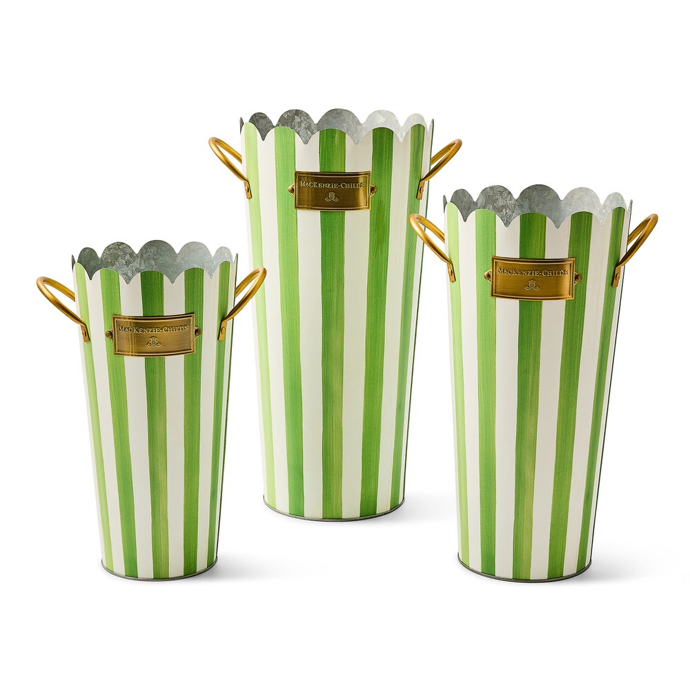 Flower Buckets, Set of 3