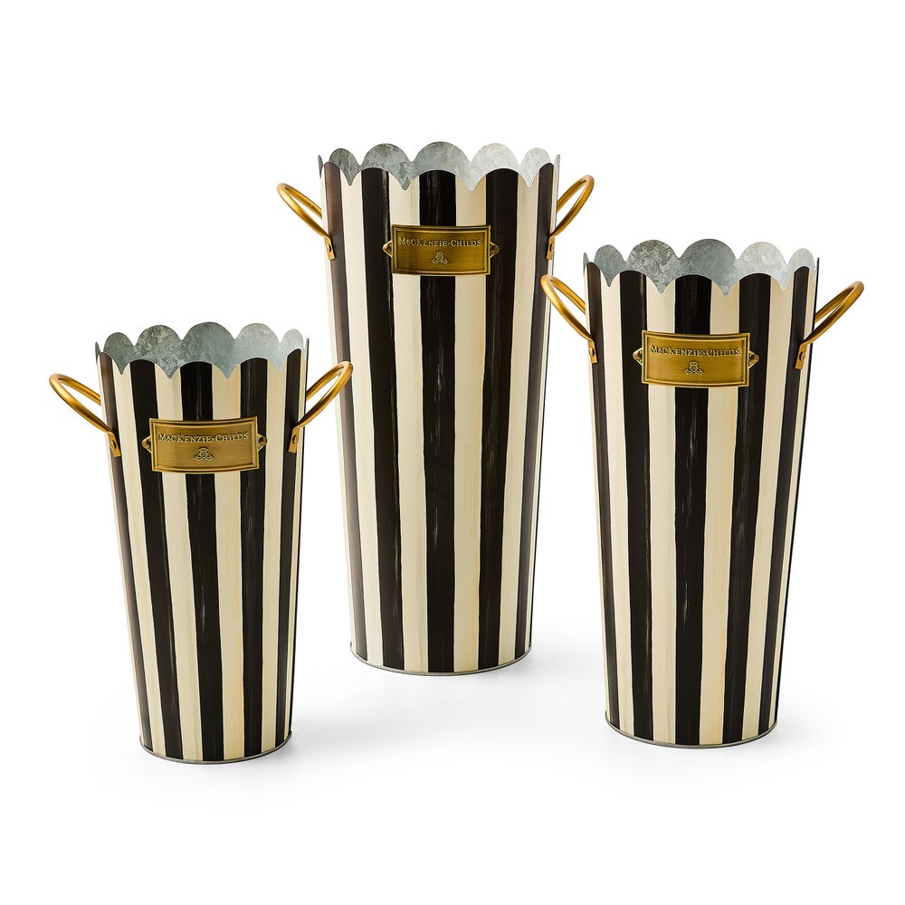 Flower Buckets, Set of 3