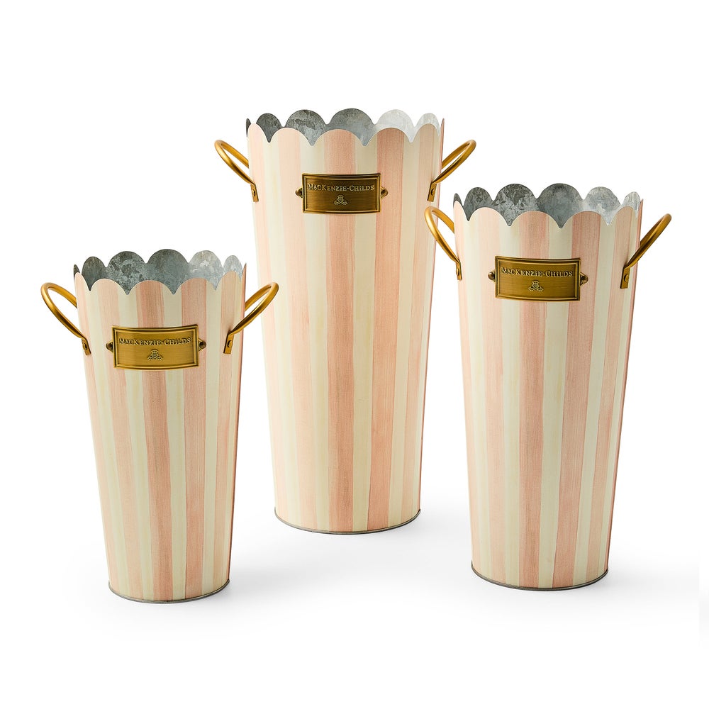 Flower Buckets, Set of 3
