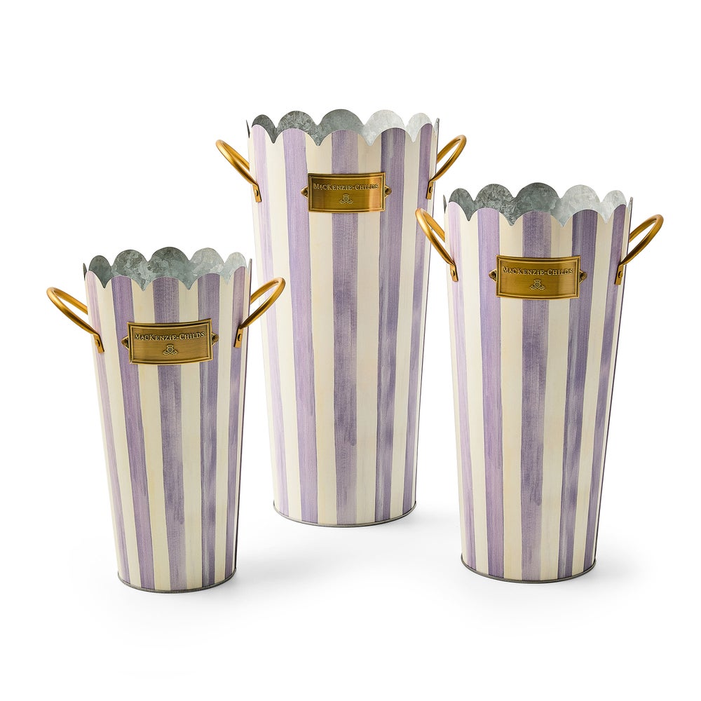 Flower Buckets, Set of 3