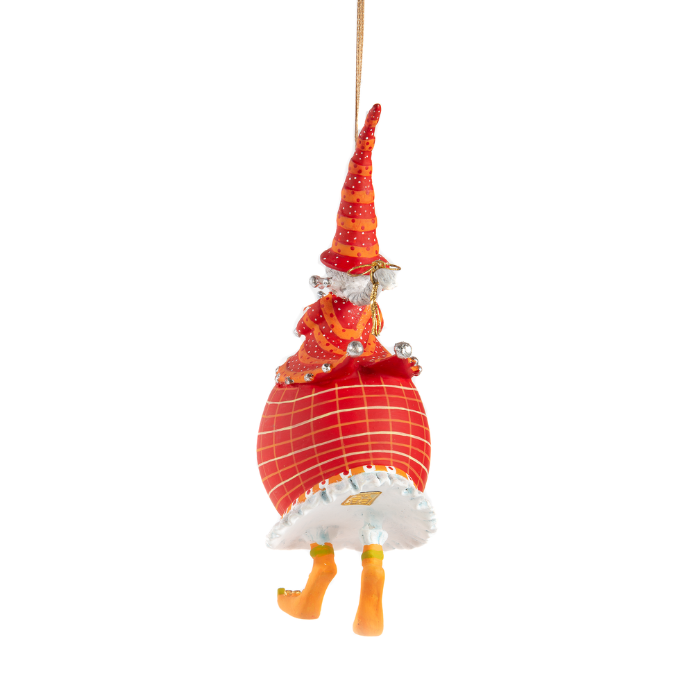Patience Brewster Dash Away Red Mrs. Santa Ornament